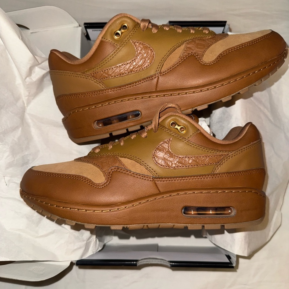 New Nike Air Max 1 ‘87 Brown Sneakers from Japan